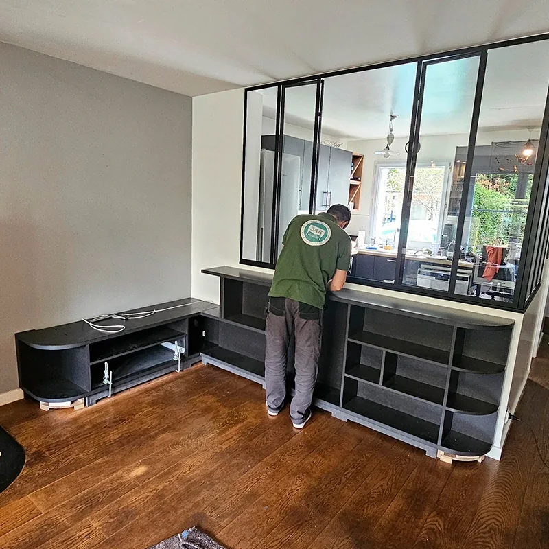 Commode avant restauration